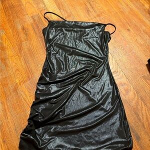 Elegant Black Slip Dress